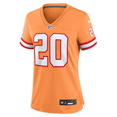 Ronde Barber Tampa Bay Buccaneers Women's Throwback Game Jersey - Orange