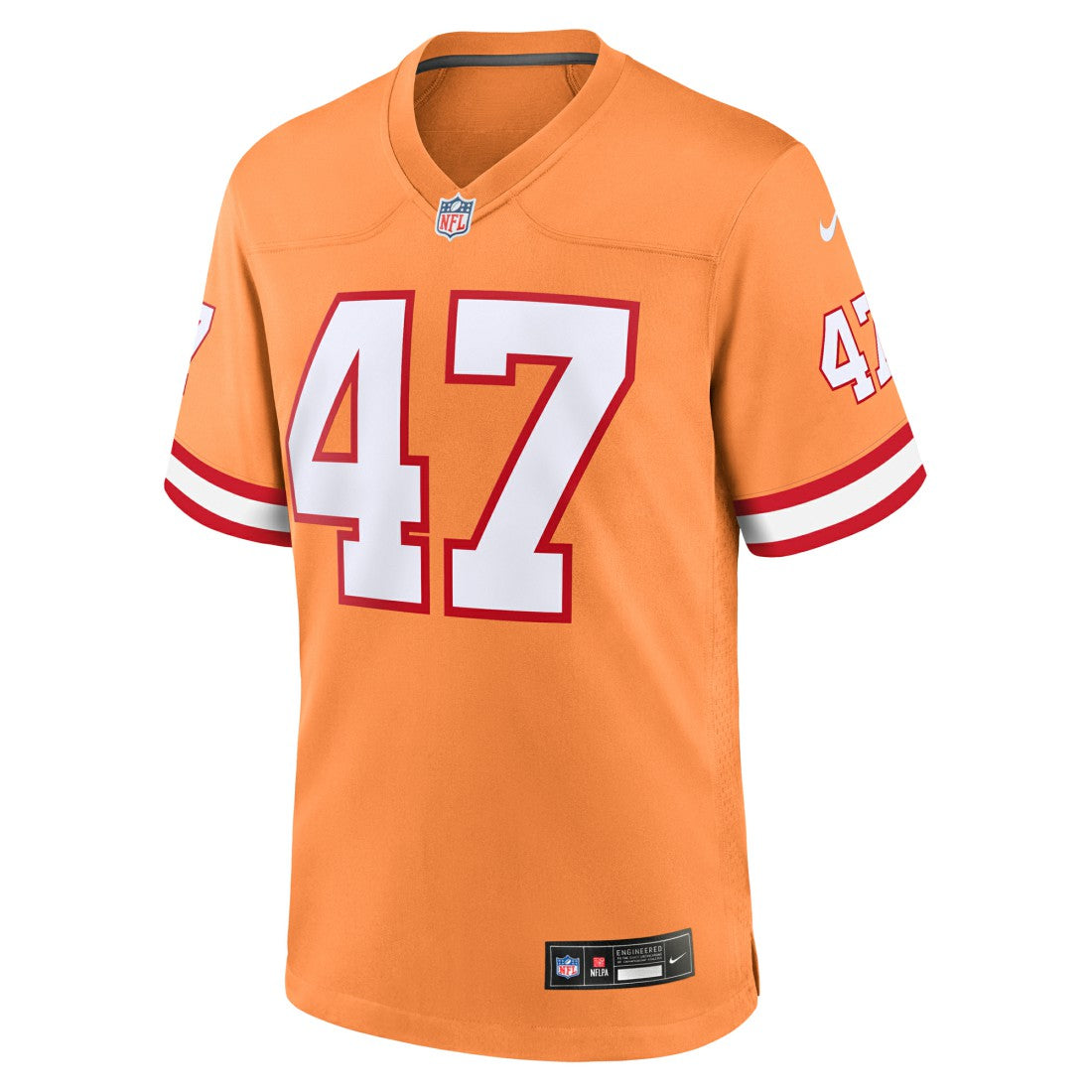 John Lynch Tampa Bay Buccaneers Throwback Game Jersey - Orange