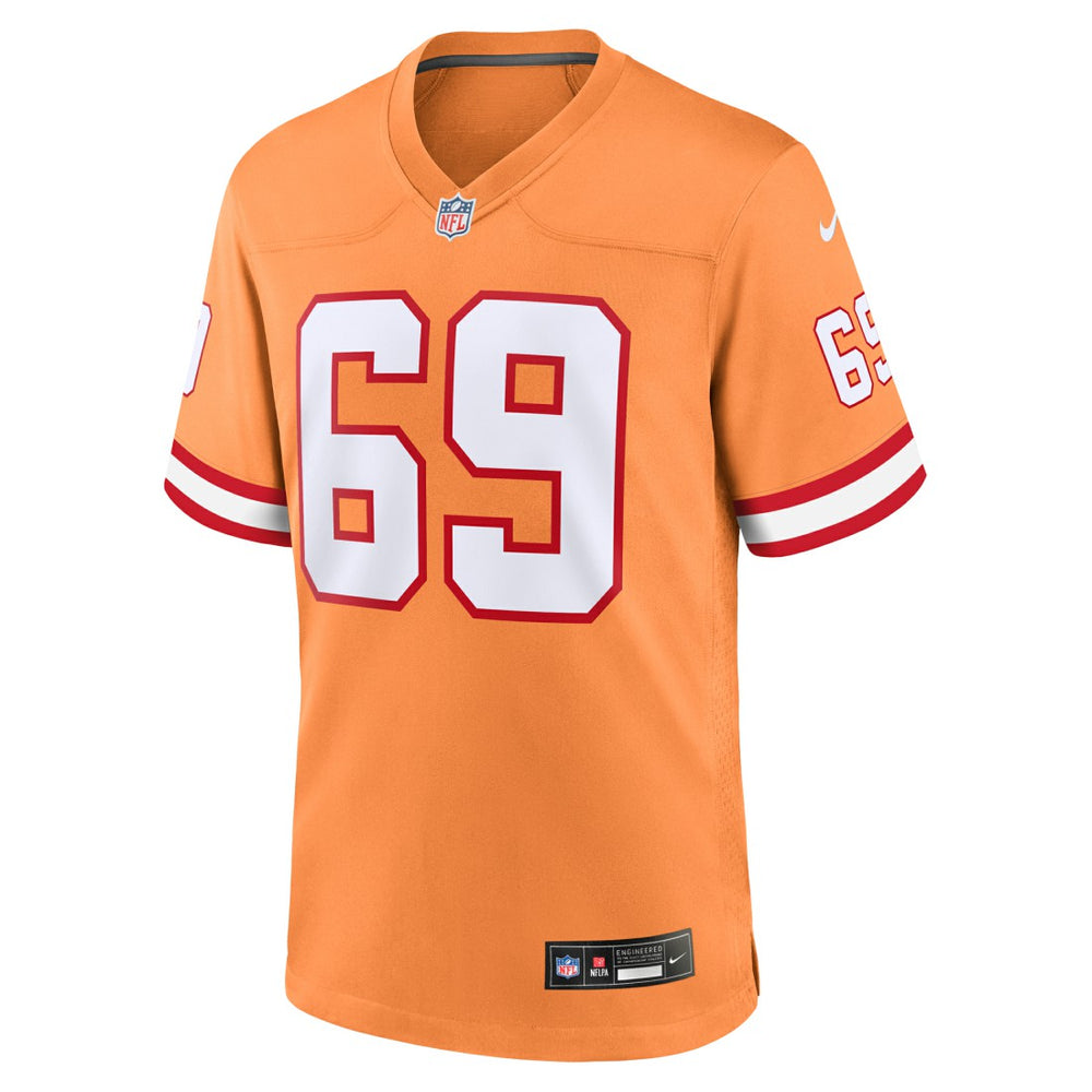 Cody Mauch Tampa Bay Buccaneers Alternate Game Jersey - Orange
