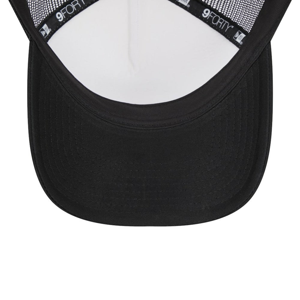San Francisco Giants Spring Training Circle Foam A-Frame 9FORTY Trucker Adjustable Hat White/Black | New Era