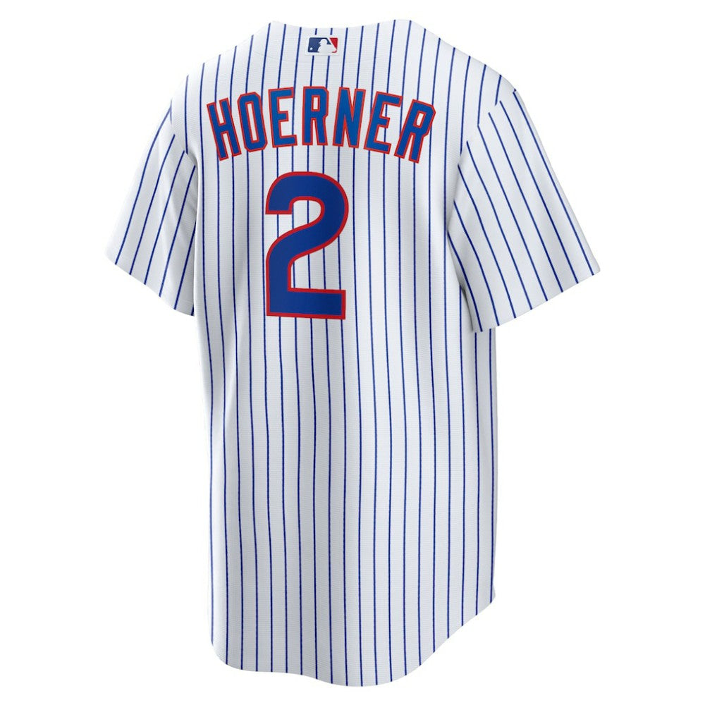 Nico Hoerner Chicago Cubs Replica Player Jersey White | Nike