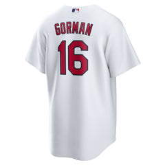 Nolan Gorman St. Louis Cardinals Home Replica Jersey White | Nike
