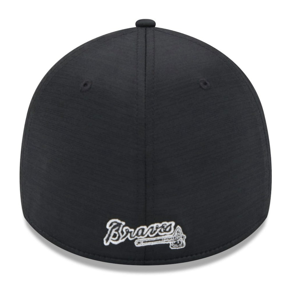Atlanta Braves 2024 Clubhouse 39THIRTY Flex Hat Black | New Era