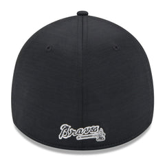 Atlanta Braves 2024 Clubhouse 39THIRTY Flex Hat Black | New Era