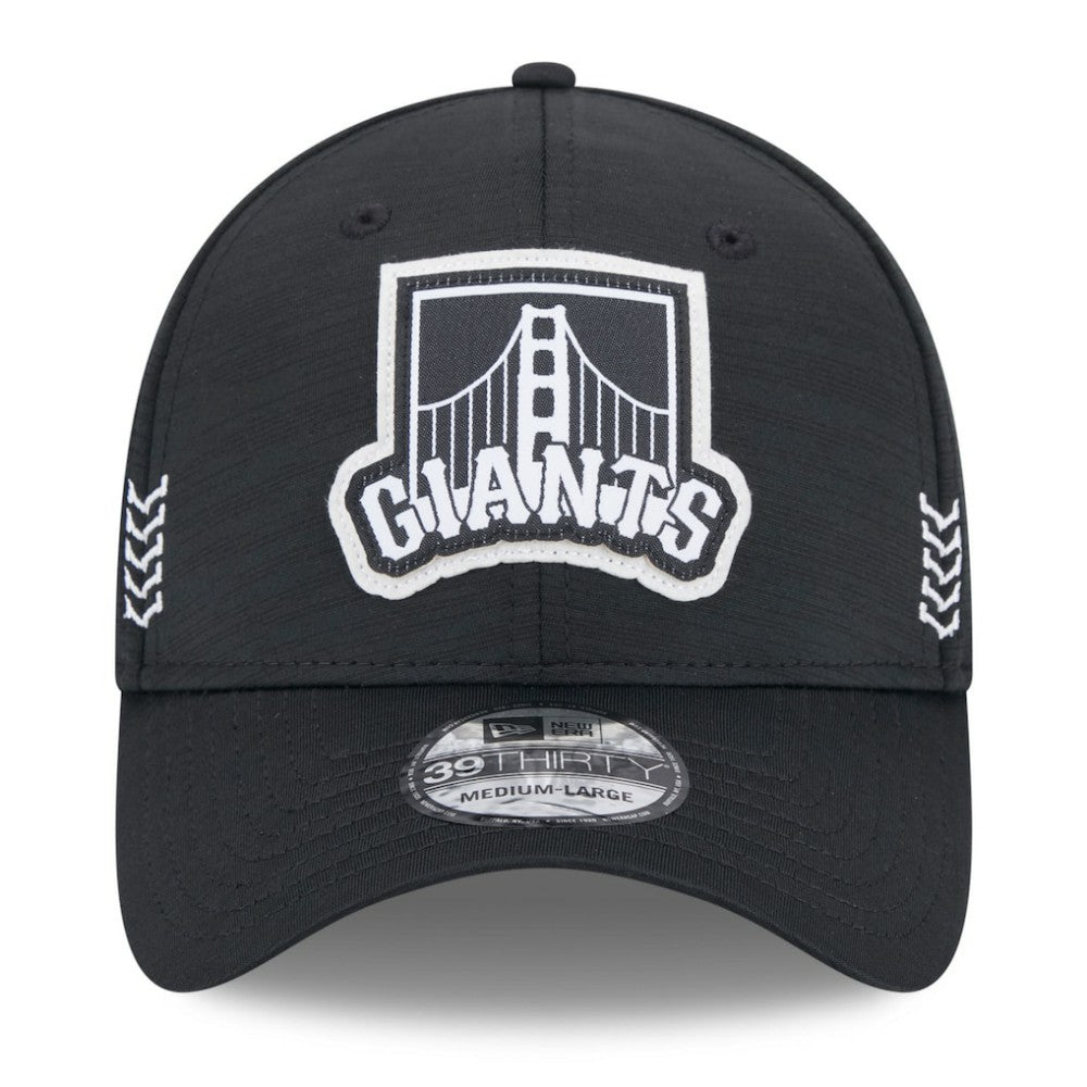 San Francisco Giants 2024 Clubhouse 39THIRTY Flex Hat Black | New Era