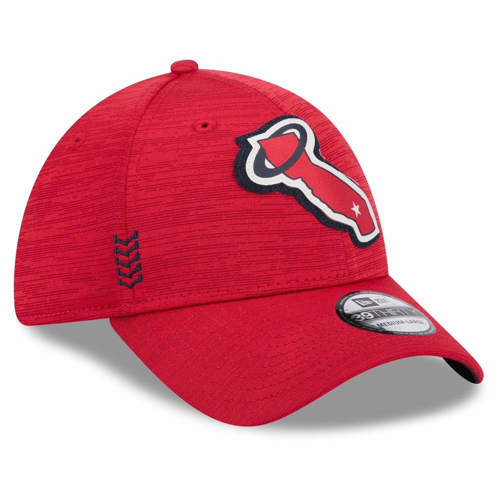 Los Angeles Angels 2024 Clubhouse 39THIRTY Flex Hat Red | New Era