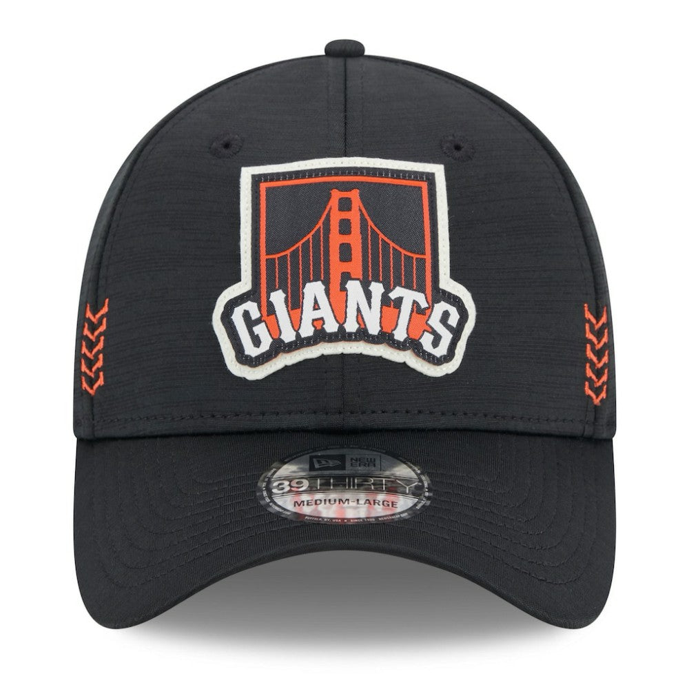 San Francisco Giants 2024 Clubhouse 39THIRTY Flex Hat Black | New Era