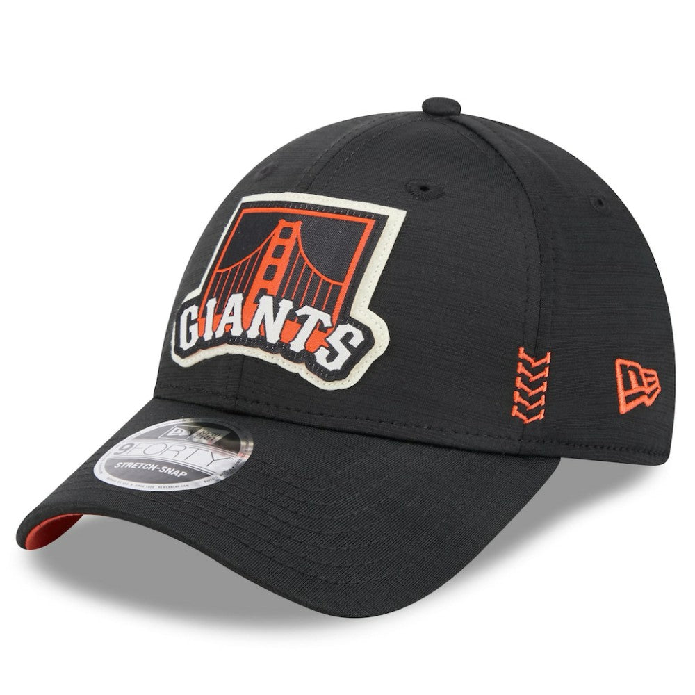 San Francisco Giants 2024 Clubhouse 9FORTY Adjustable Hat Black | New Era