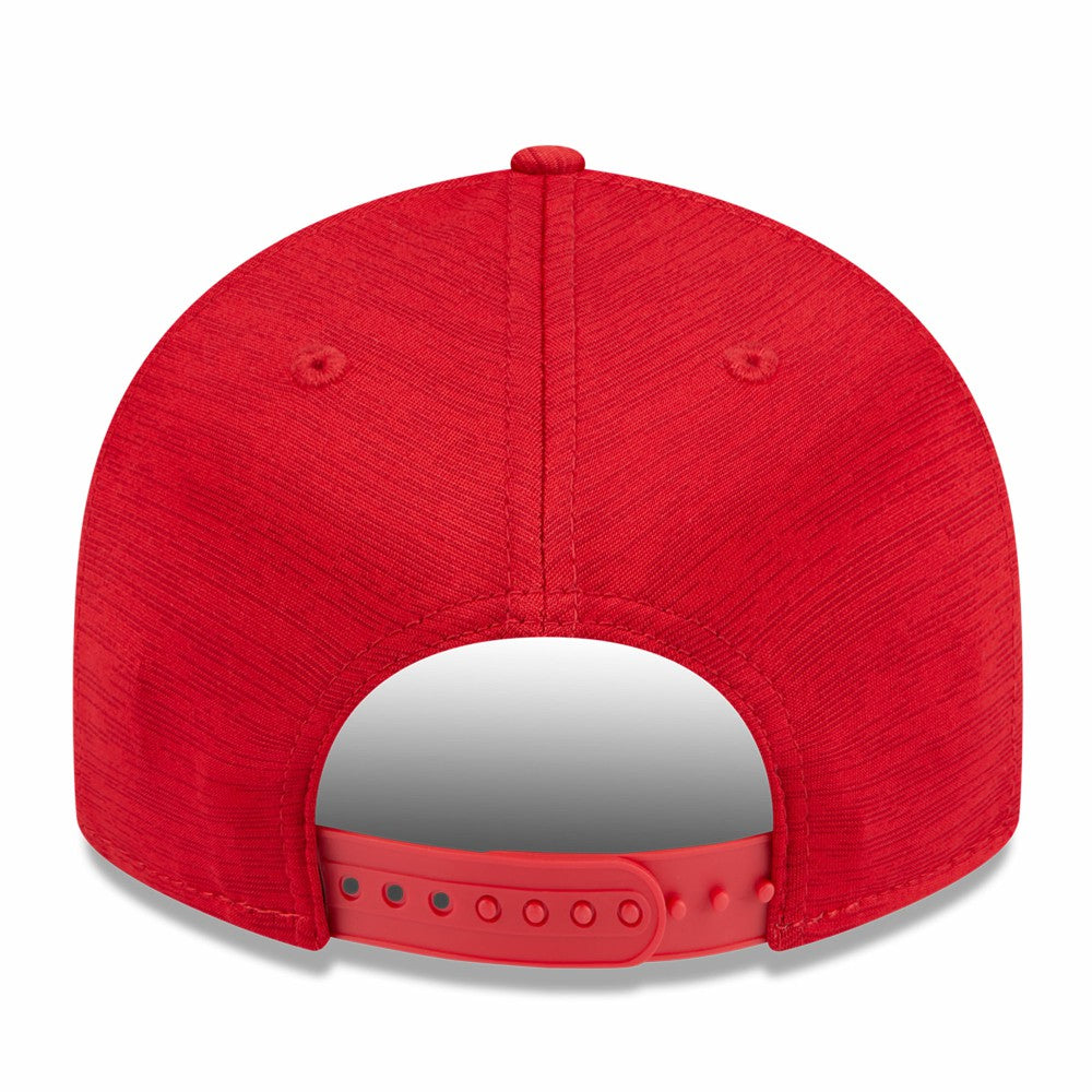 Los Angeles Angels 2024 Clubhouse Low Profile 9FIFTY Snapback Hat Red | New Era