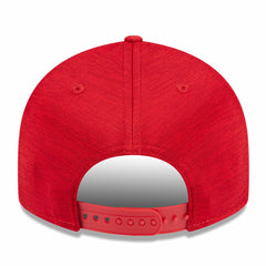 Los Angeles Angels 2024 Clubhouse Low Profile 9FIFTY Snapback Hat Red | New Era