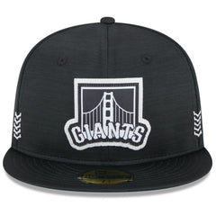 San Francisco Giants 2024 Clubhouse 59FIFTY Fitted Hat Black | New Era