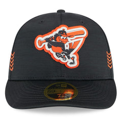 Baltimore Orioles 2024 Clubhouse Low Profile 59FIFTY Fitted Hat Black | New Era