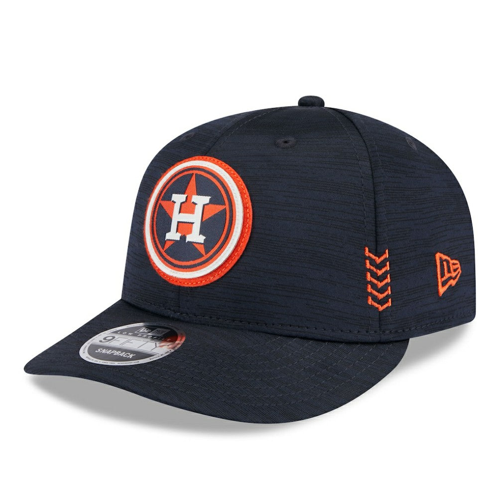 Houston Astros 2024 Clubhouse Low Profile 9FIFTY Snapback Hat Navy | New Era