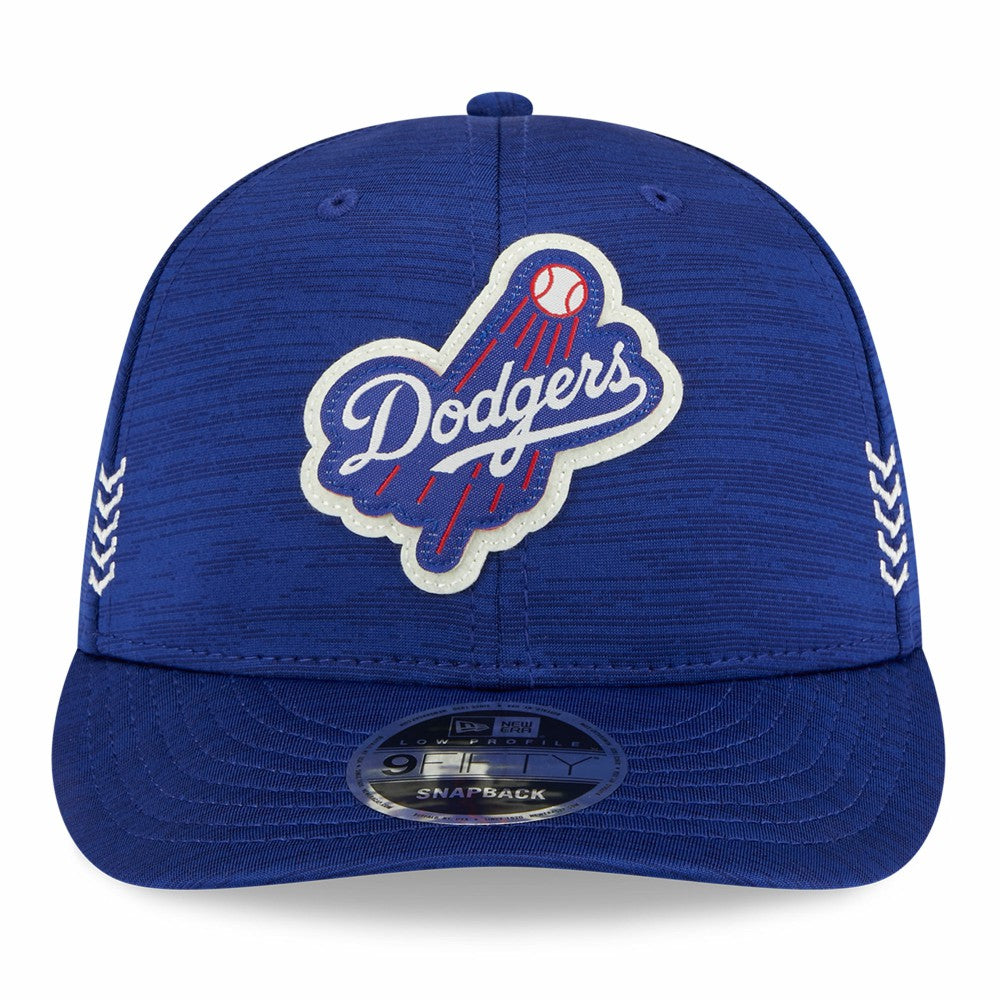 Los Angeles Dodgers 2024 Clubhouse Low Profile 9FIFTY Snapback Hat Royal | New Era