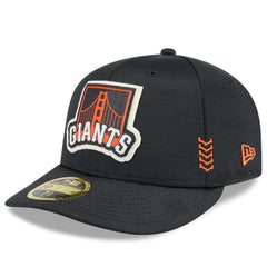 San Francisco Giants 2024 Clubhouse Low Profile 59FIFTY Fitted Hat Black | New Era