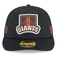 San Francisco Giants 2024 Clubhouse Low Profile 59FIFTY Fitted Hat Black | New Era