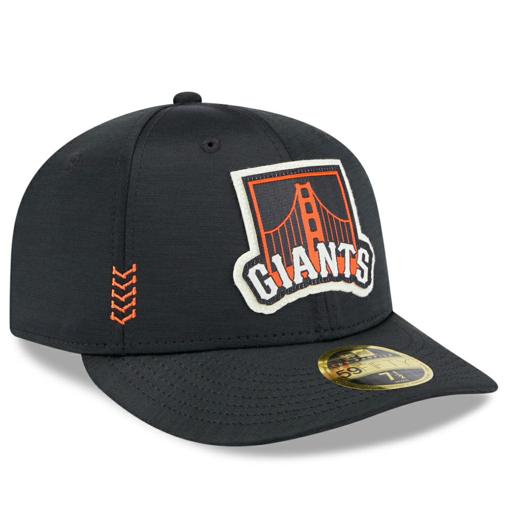 San Francisco Giants 2024 Clubhouse Low Profile 59FIFTY Fitted Hat Black | New Era