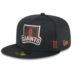 San Francisco Giants 2024 Clubhouse 59FIFTY Fitted Hat Black | New Era