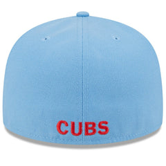 Chicago Cubs Gameday Sideswipe 59FIFTY Fitted Hat Royal/Light Blue | New Era