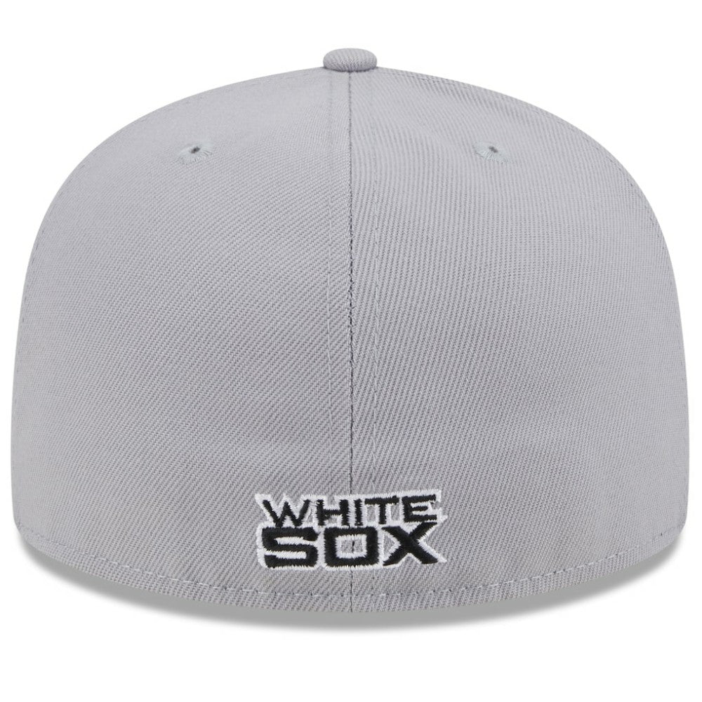 Chicago White Sox Gameday Sideswipe 59FIFTY Fitted Hat Black/Gray | New Era