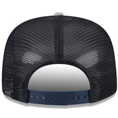 New York Yankees Team Foam Front A-Frame Trucker 9FIFTY Snapback Hat White/Gray | New Era