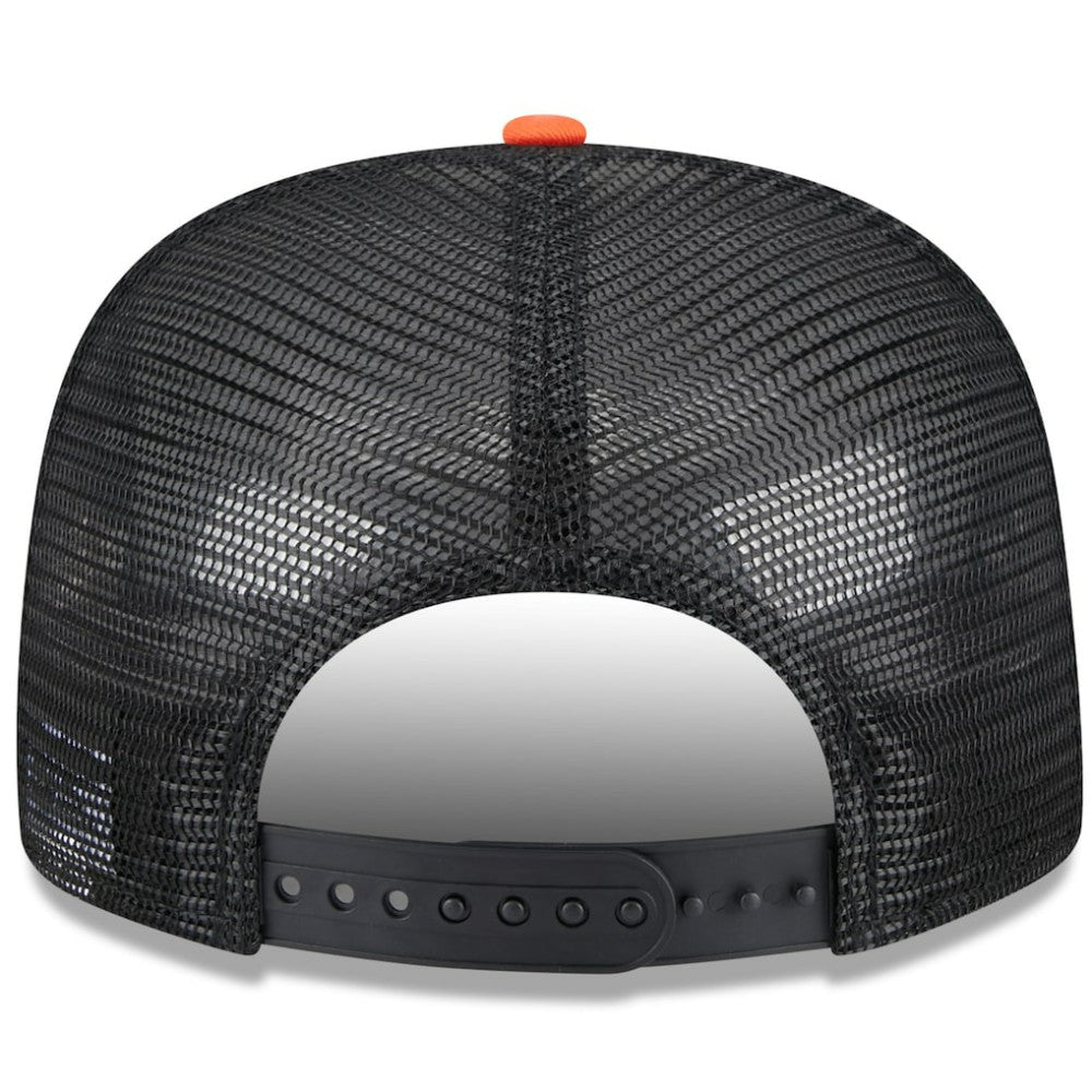 San Francisco Giants Team Foam Front A-Frame Trucker 9FIFTY Snapback Hat White/Orange | New Era