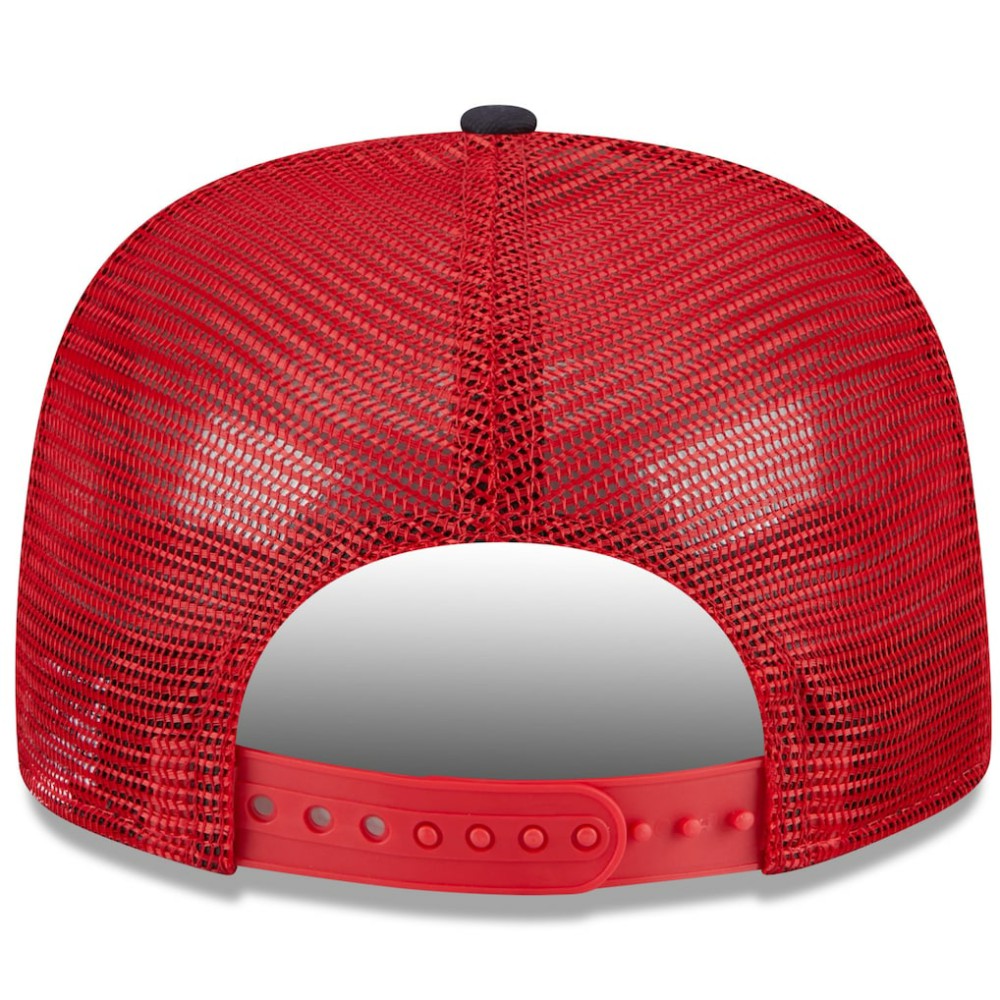 St. Louis Cardinals Team Foam Front A-Frame Trucker 9FIFTY Snapback Hat White/Red | New Era