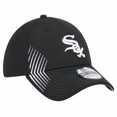 Chicago White Sox Active Dash Mark 39THIRTY Flex Hat Black | New Era