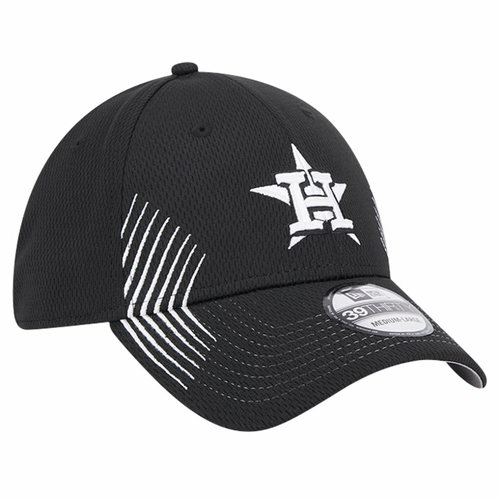 Houston Astros Active Dash Mark 39THIRTY Flex Hat Black | New Era