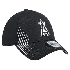 Los Angeles Angels Active Dash Mark 39THIRTY Flex Hat Black | New Era