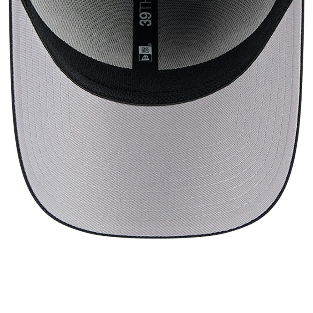 Miami Marlins Active Dash Mark 39THIRTY Flex Hat Black | New Era