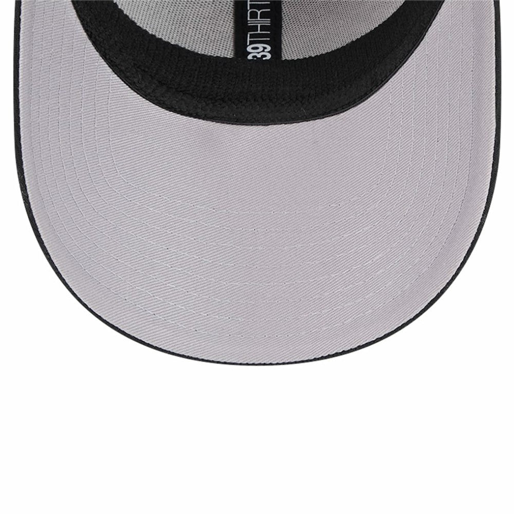 Pittsburgh Pirates Active Dash Mark 39THIRTY Flex Hat Black | New Era