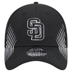 San Diego Padres Active Dash Mark 39THIRTY Flex Hat Black | New Era