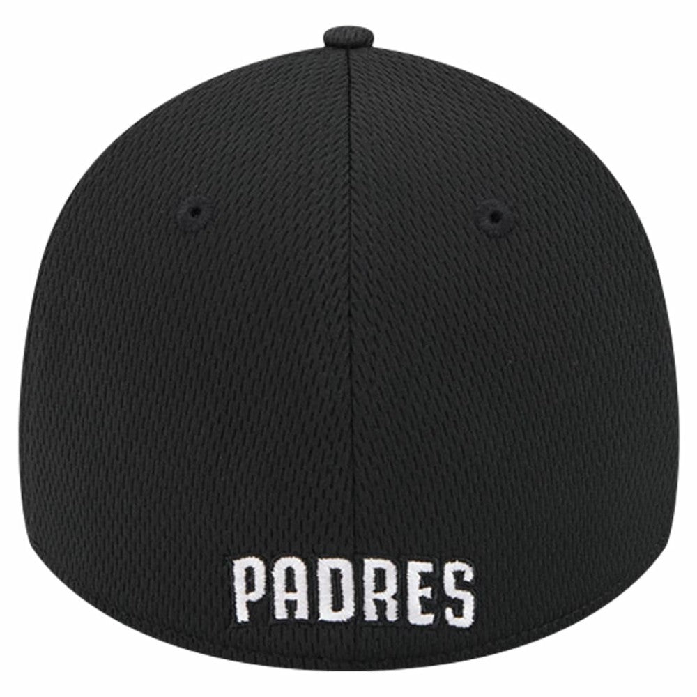 San Diego Padres Active Dash Mark 39THIRTY Flex Hat Black | New Era