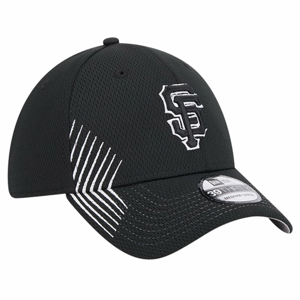 San Francisco Giants Active Dash Mark 39THIRTY Flex Hat Black | New Era