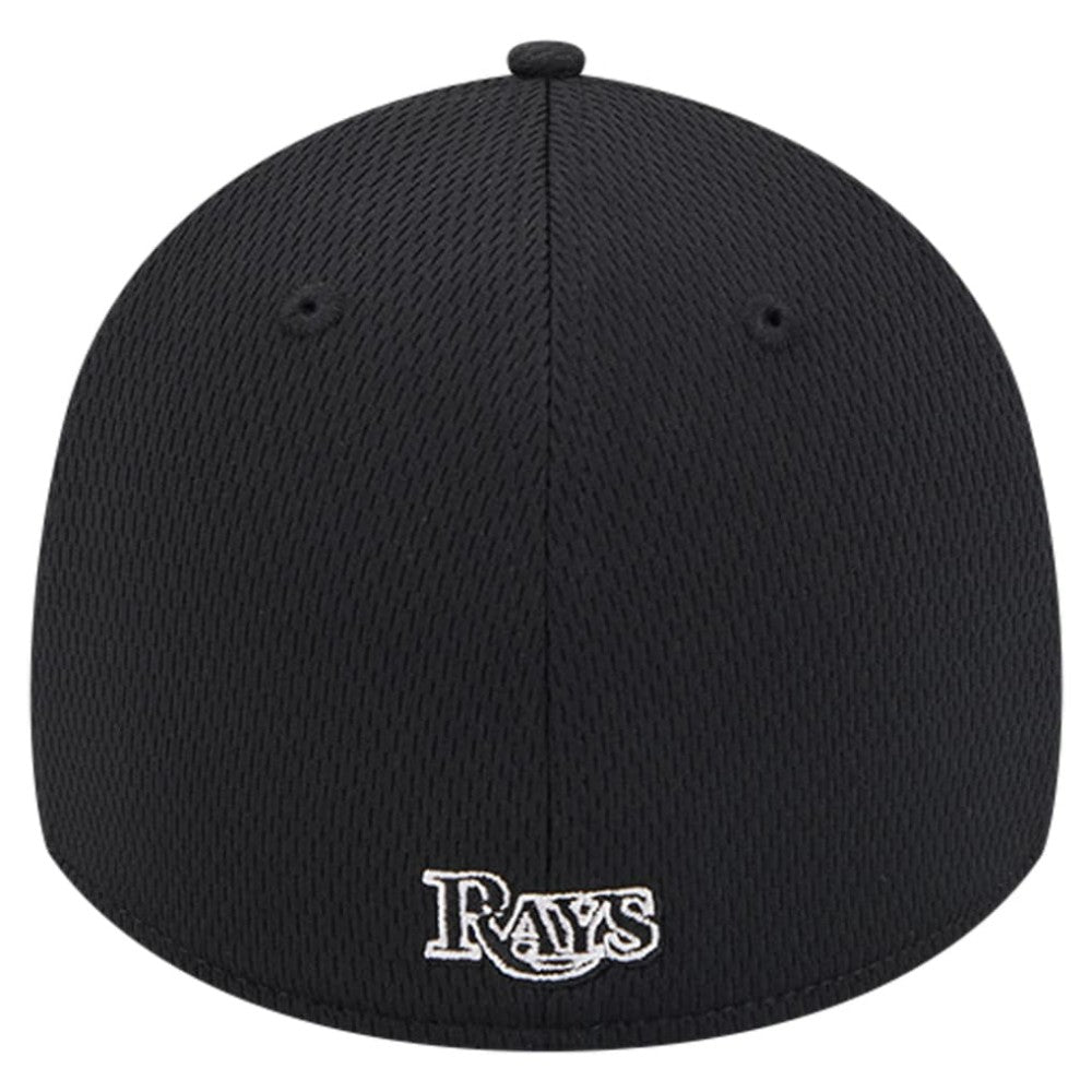 Tampa Bay Rays Active Dash Mark 39THIRTY Flex Hat Black | New Era