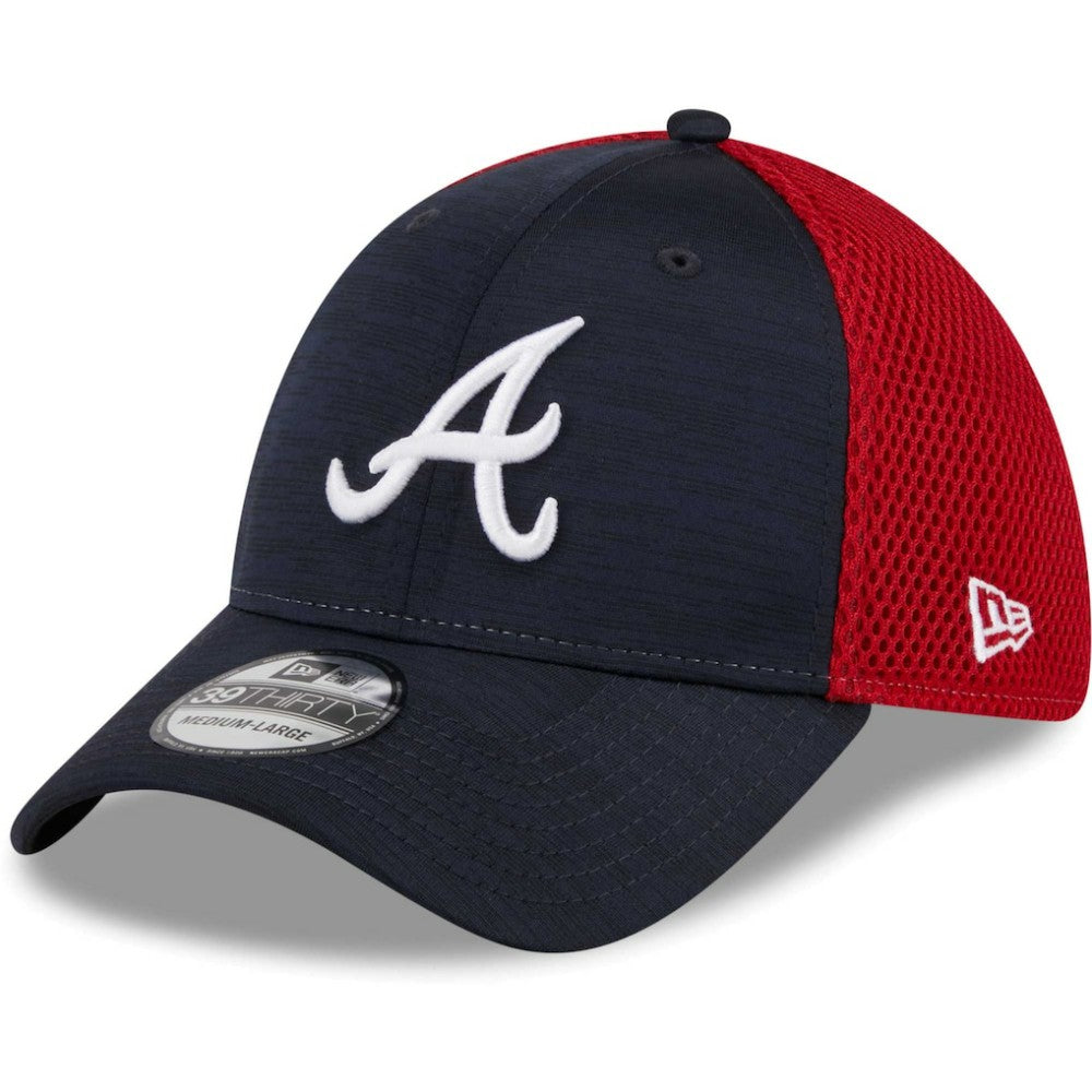 Atlanta Braves Neo 39THIRTY Flex Hat Navy | New Era