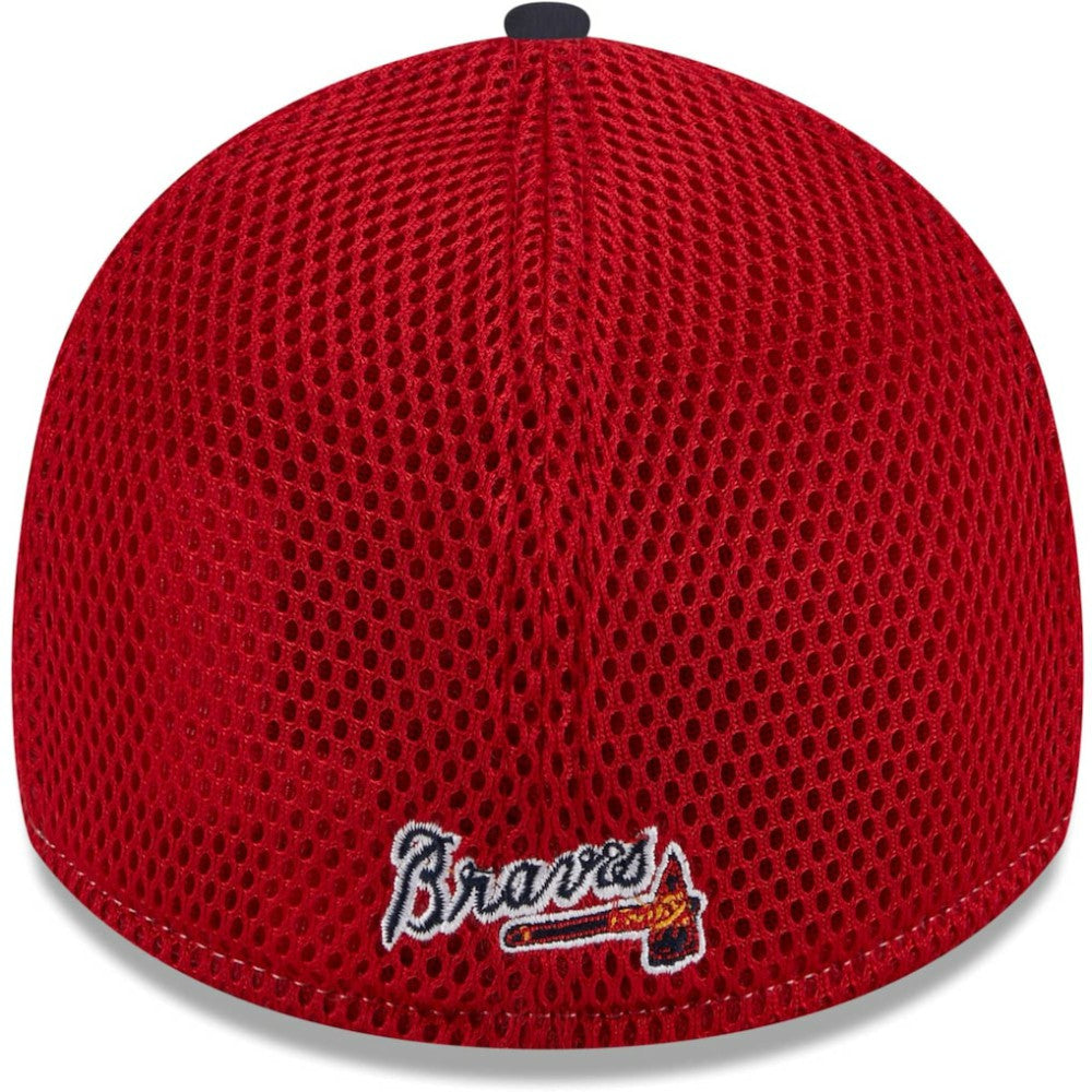 Atlanta Braves Neo 39THIRTY Flex Hat Navy | New Era