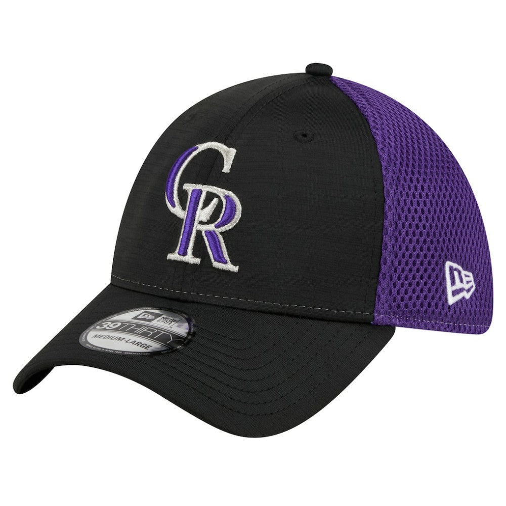 Colorado Rockies Neo 39THIRTY Flex Hat Black | New Era