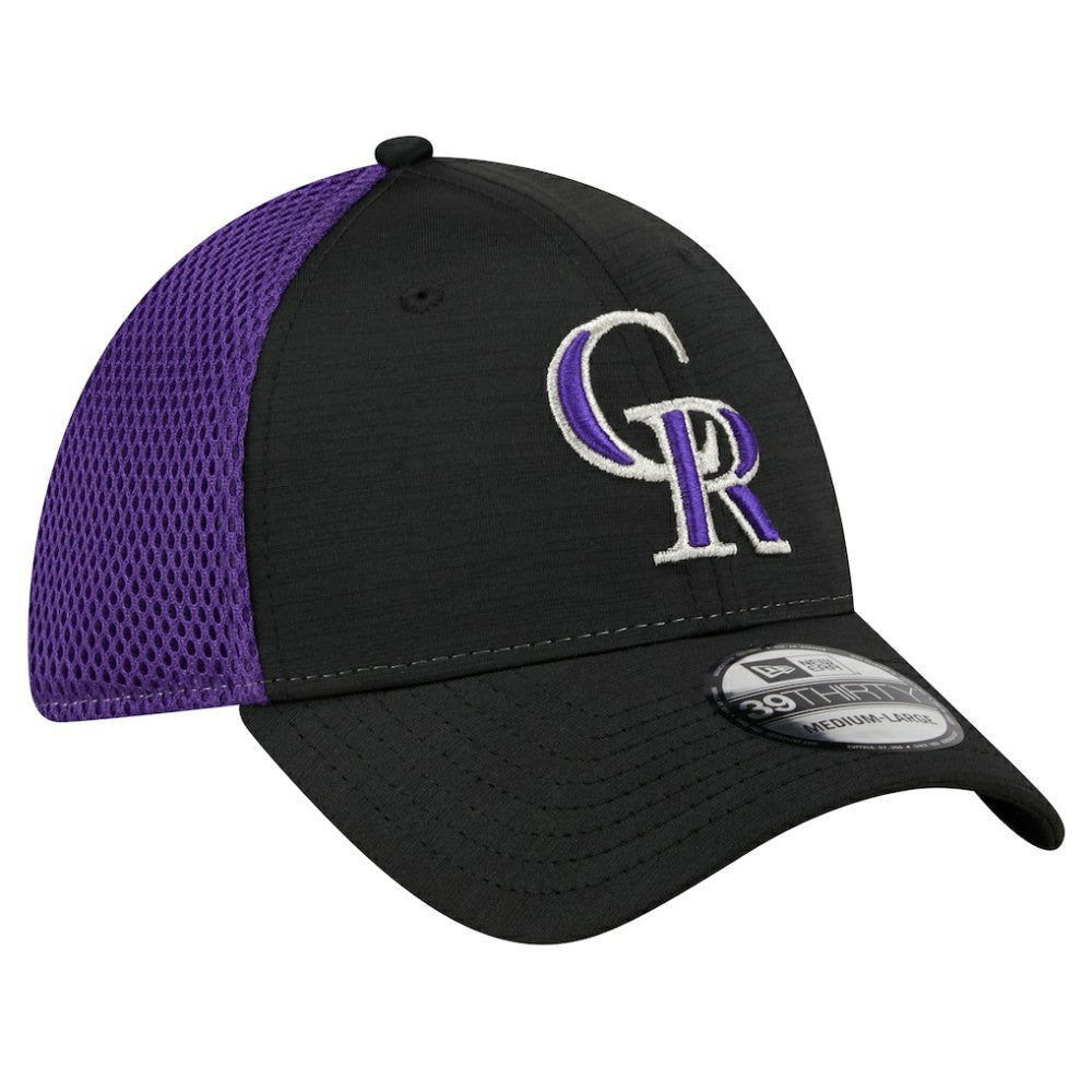 Colorado Rockies Neo 39THIRTY Flex Hat Black | New Era
