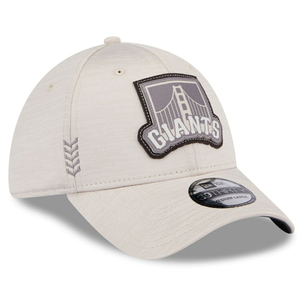 San Francisco Giants 2024 Clubhouse 39THIRTY Flex Hat Cream | New Era
