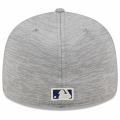 Los Angeles Dodgers 2024 Clubhouse Low Profile 59FIFTY Fitted Hat Gray | New Era