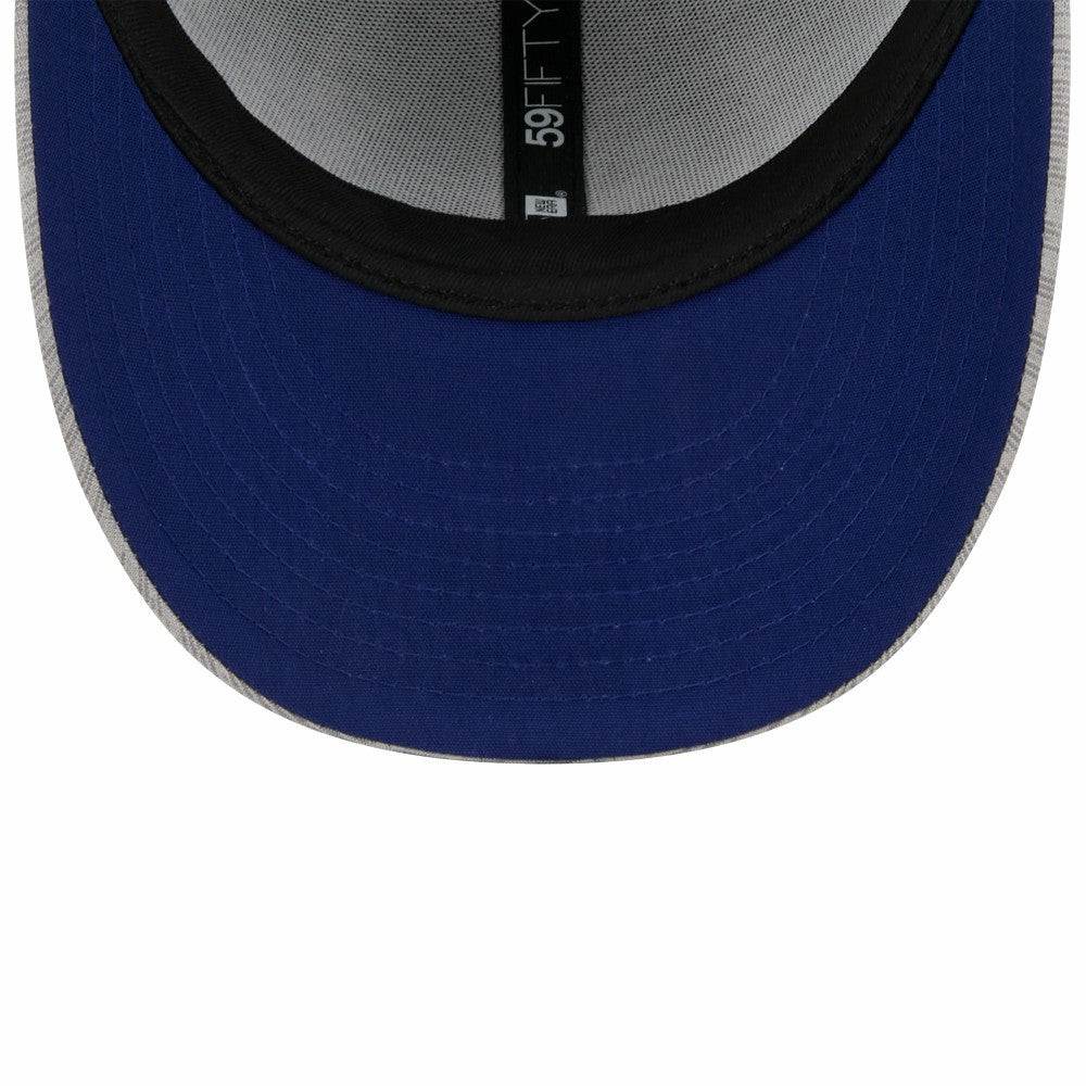 Los Angeles Dodgers 2024 Clubhouse Low Profile 59FIFTY Fitted Hat Gray | New Era