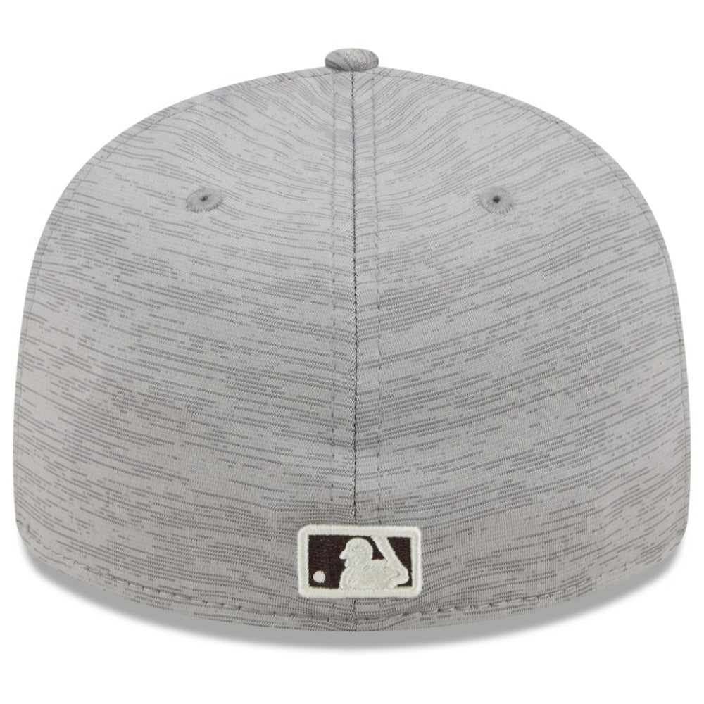 San Diego Padres 2024 Clubhouse Low Profile 59FIFTY Fitted Hat Gray | New Era