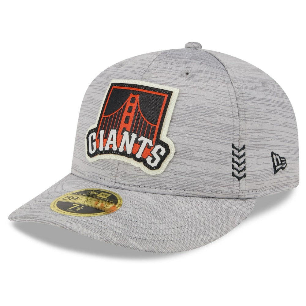 San Francisco Giants 2024 Clubhouse Low Profile 59FIFTY Fitted Hat Gray | New Era