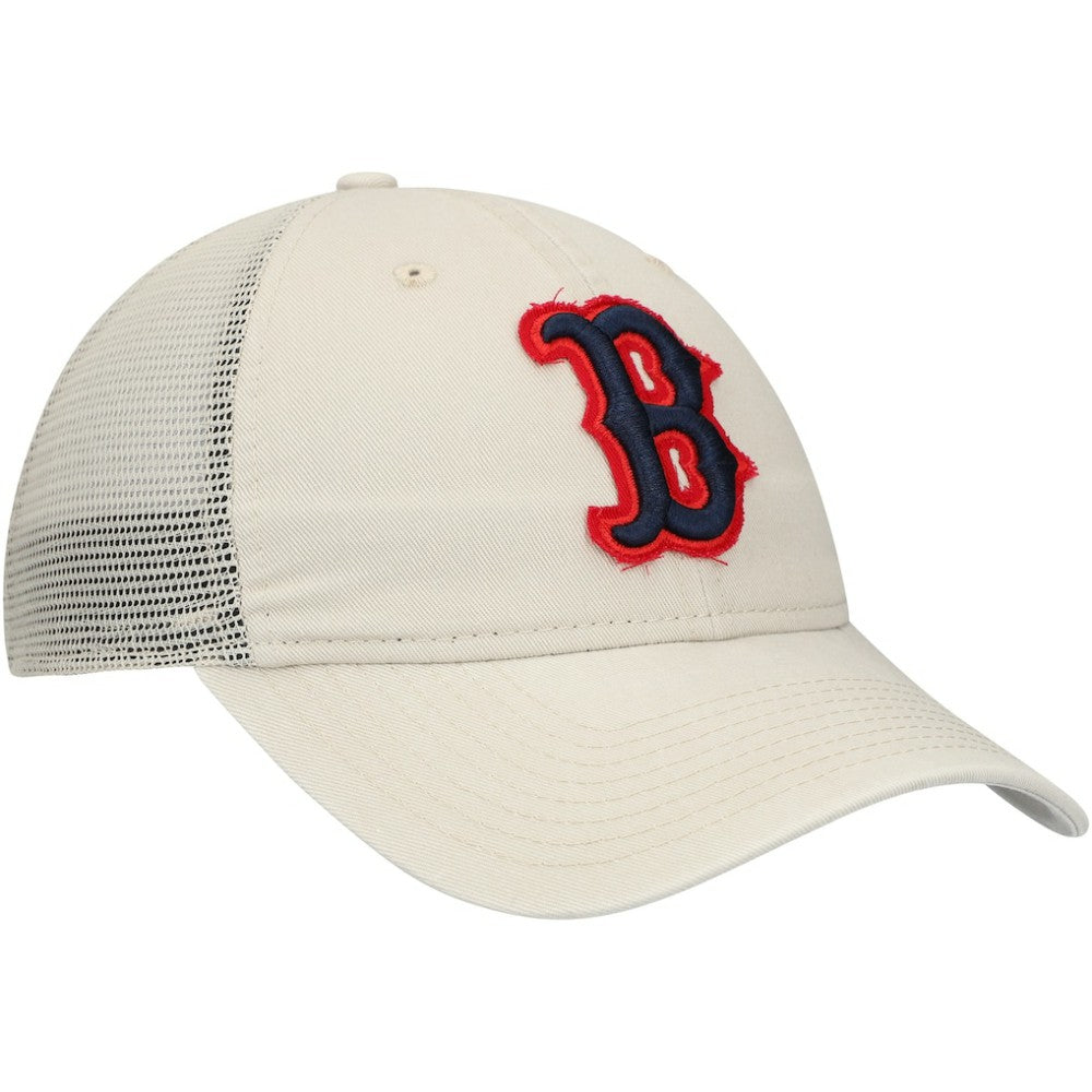Boston Red Sox Game Day 9TWENTY Adjustable Trucker Hat Stone | New Era