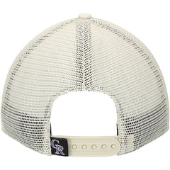Colorado Rockies Game Day 9TWENTY Adjustable Trucker Hat Stone | New Era