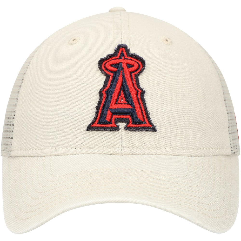 Los Angeles Angels Game Day 9TWENTY Adjustable Trucker Hat Stone | New Era