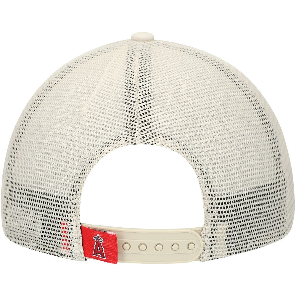 Los Angeles Angels Game Day 9TWENTY Adjustable Trucker Hat Stone | New Era