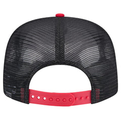 Boston Red Sox Throwback Meshback Golfer Hat Black | New Era